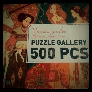 Unicorn Garden Puzzle PCS DJECO